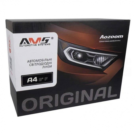 Автомобильные LED (светодиодные) линзы AMS Original A4 3.0 F
