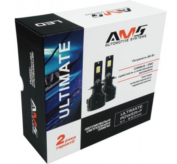 Автомобильные LED лампы AMS Ultimate Power-F 5500K Canbus