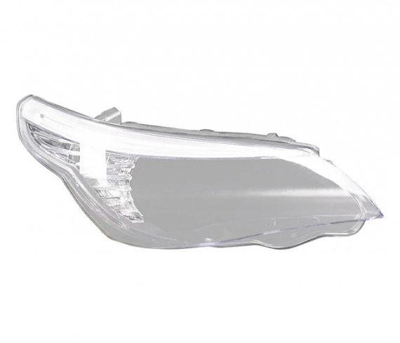 Стекло фар BMW 5 E60 E61 LED Shade Plus (2003-2010) рестайлинг левое и правое