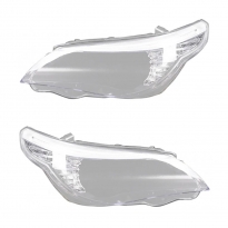 Скло фар BMW 5 E60 E61 LED Shade Plus (2003-2010) рестайлінг ліве і праве